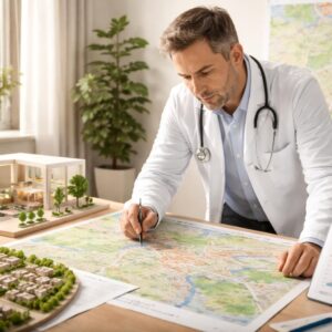 Bien choisir l&rsquo;endroit de sa pratique pour un médecin libéral