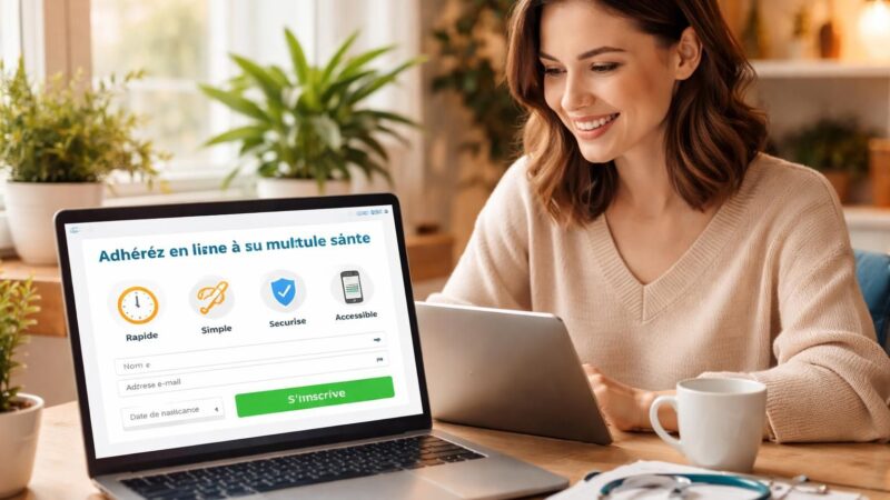 Les avantages d&rsquo;une adhésion en ligne à une mutuelle santé