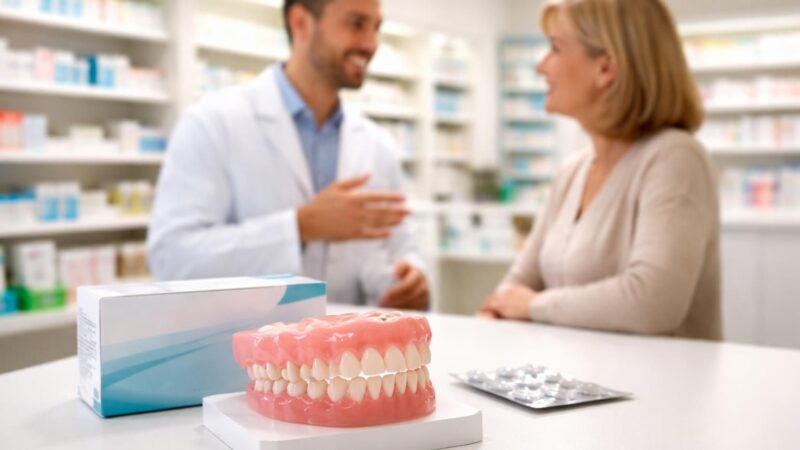 Dentier provisoire en pharmacie : quelle prise en charge mutuelle ?